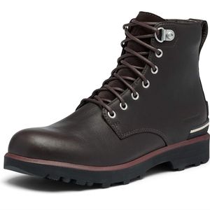 NIB - Sorel Men's Caribou Six Waterproof Boot - Size 12 (Blackened Brown)